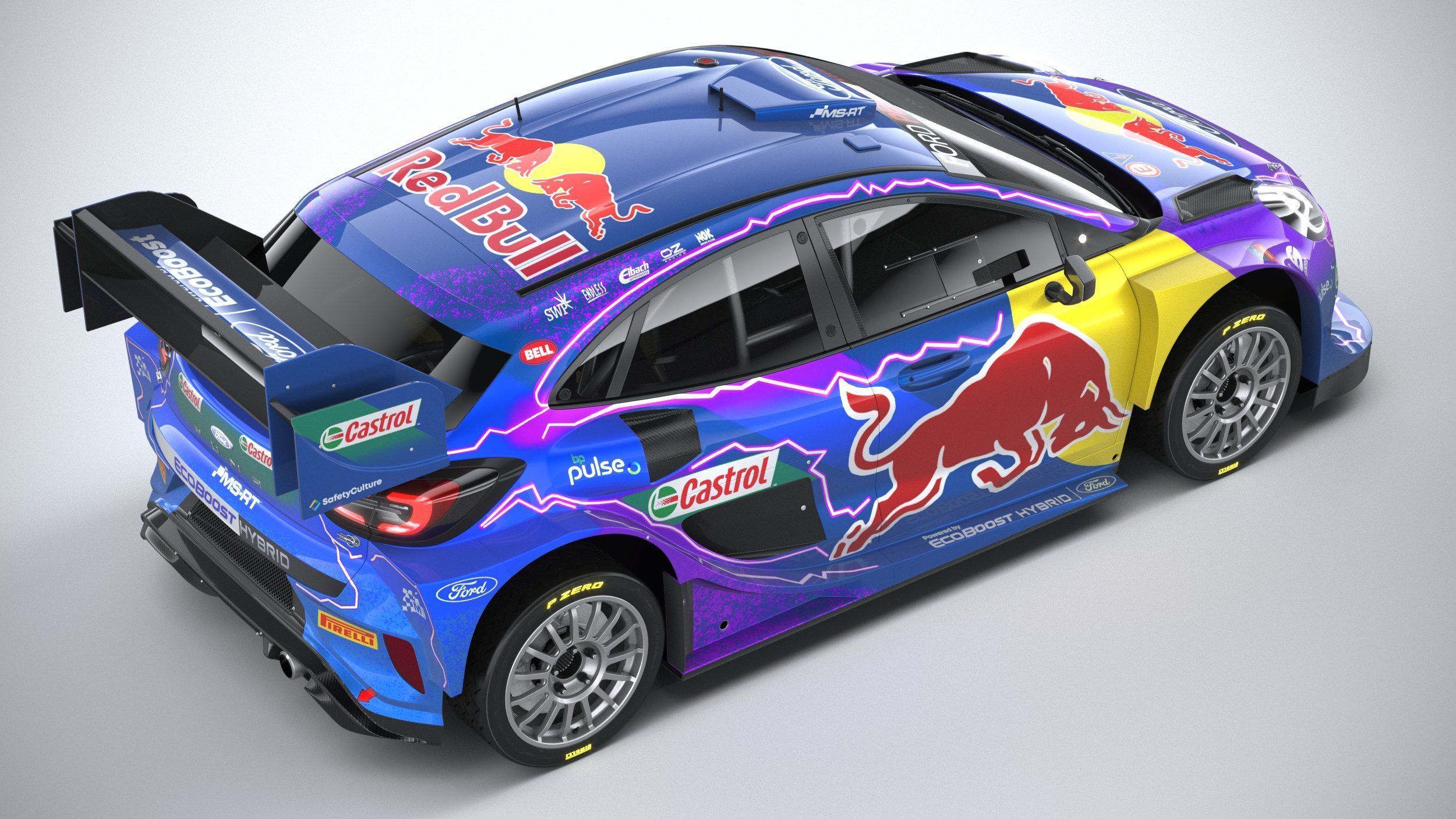 Puma M-Sport WRC Hybrid Rally1 2022 3D model_21