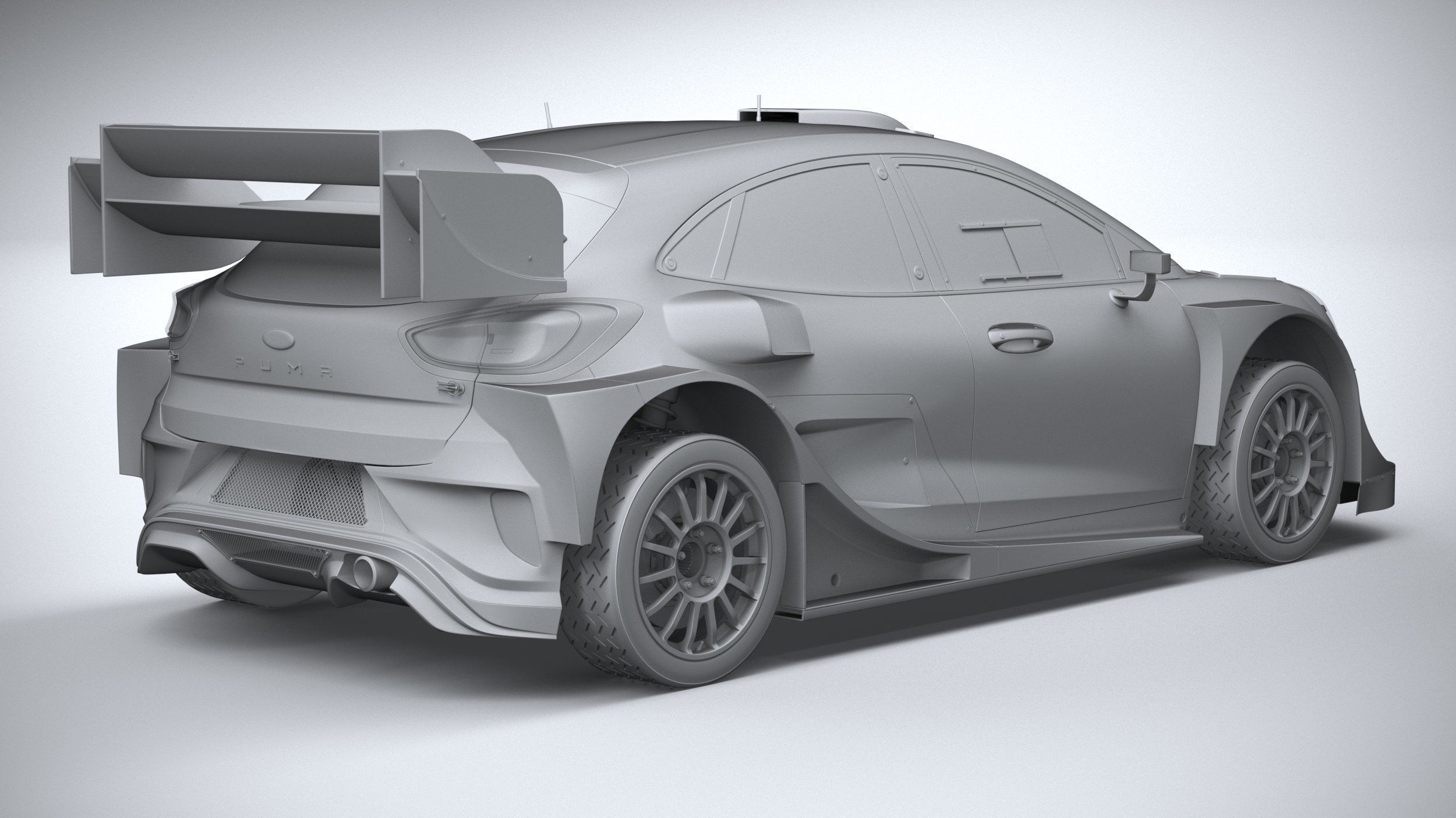 Puma M-Sport WRC Hybrid Rally1 2022 3D model_24