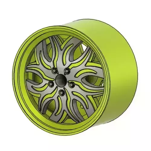 STREET RUCCI ZIGZAG RIMS FOR DIECAST 64 SCALE