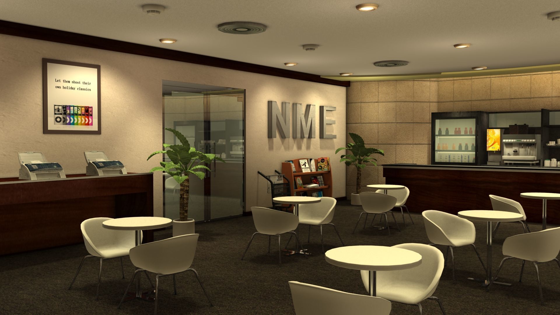 Japanese Public Area  3D Model - Unity Ready 3D model 3D model_1