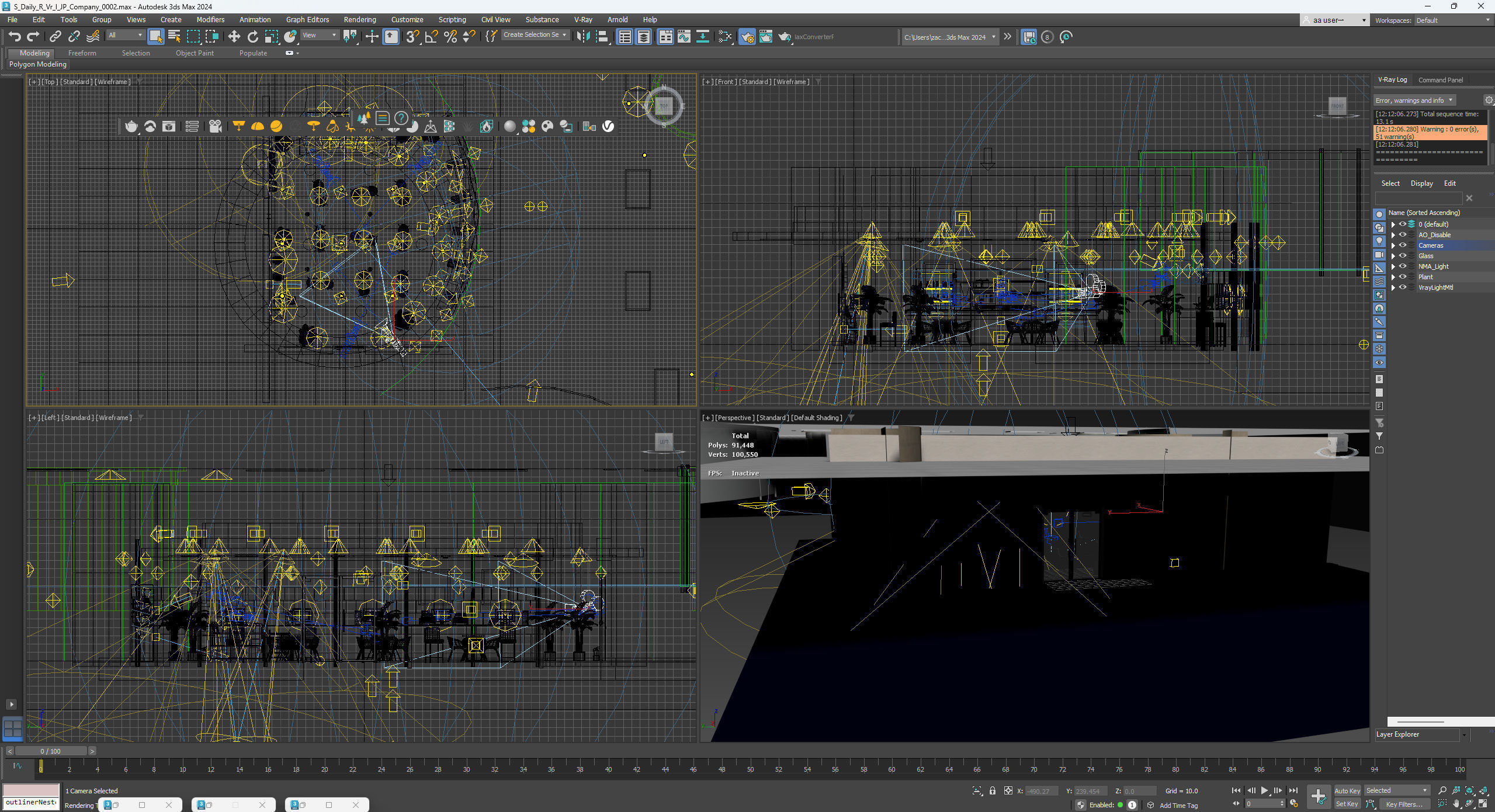 Japanese Public Area  3D Model - Unity Ready 3D model 3D model_4