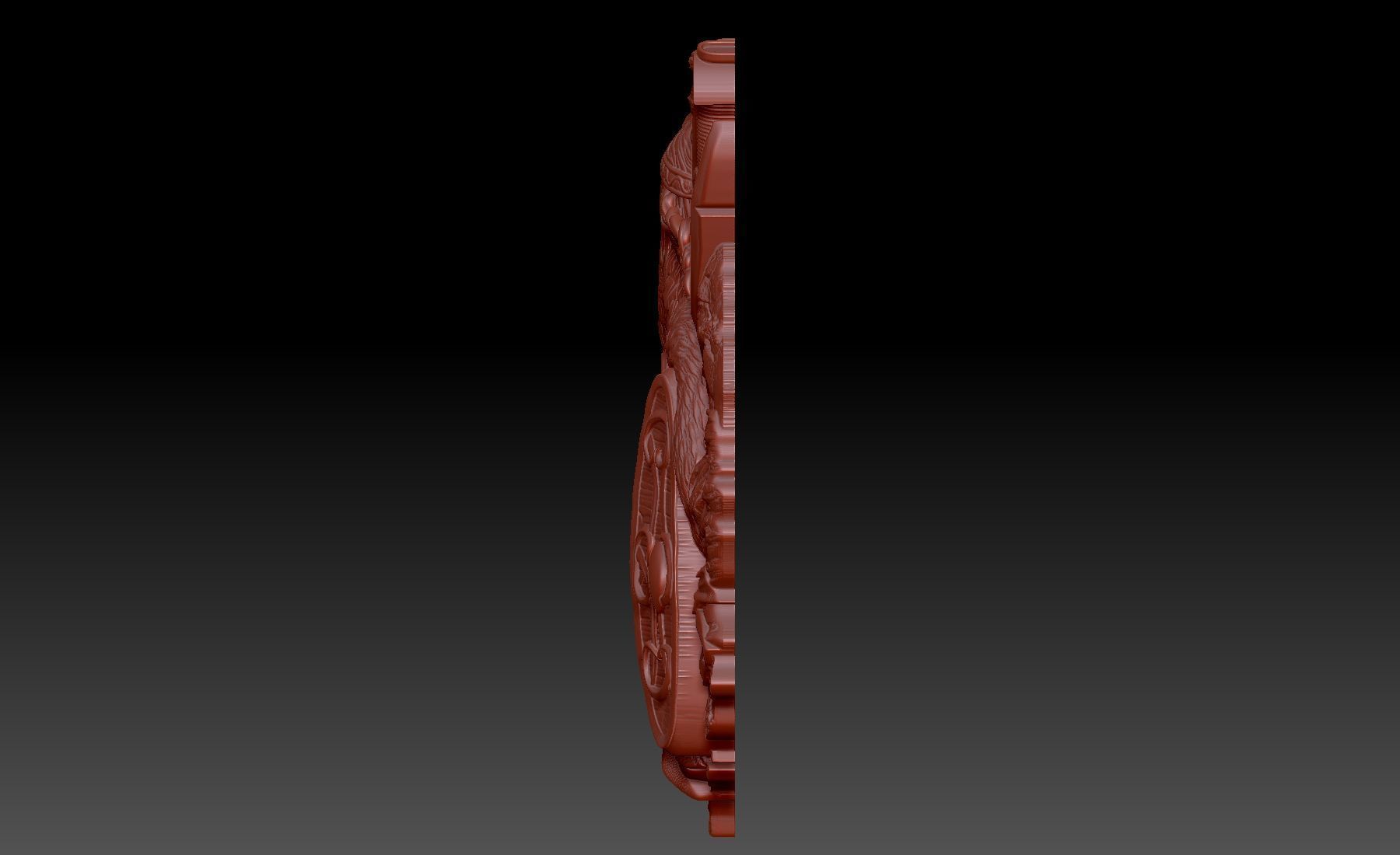 Viking Girl 3D print model_1