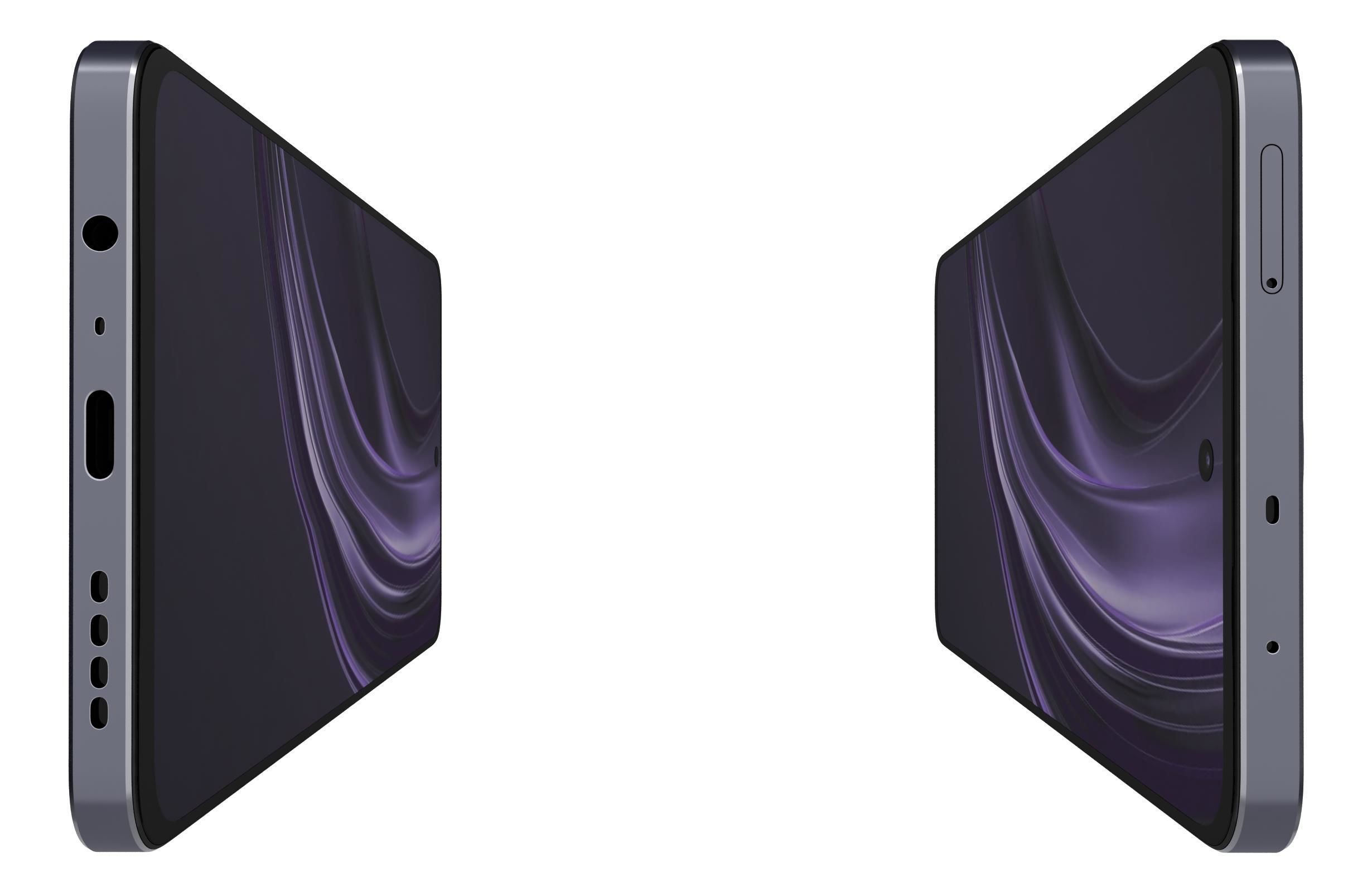 Realme 13 5G Dark Purple And Speed Green 3D model_19