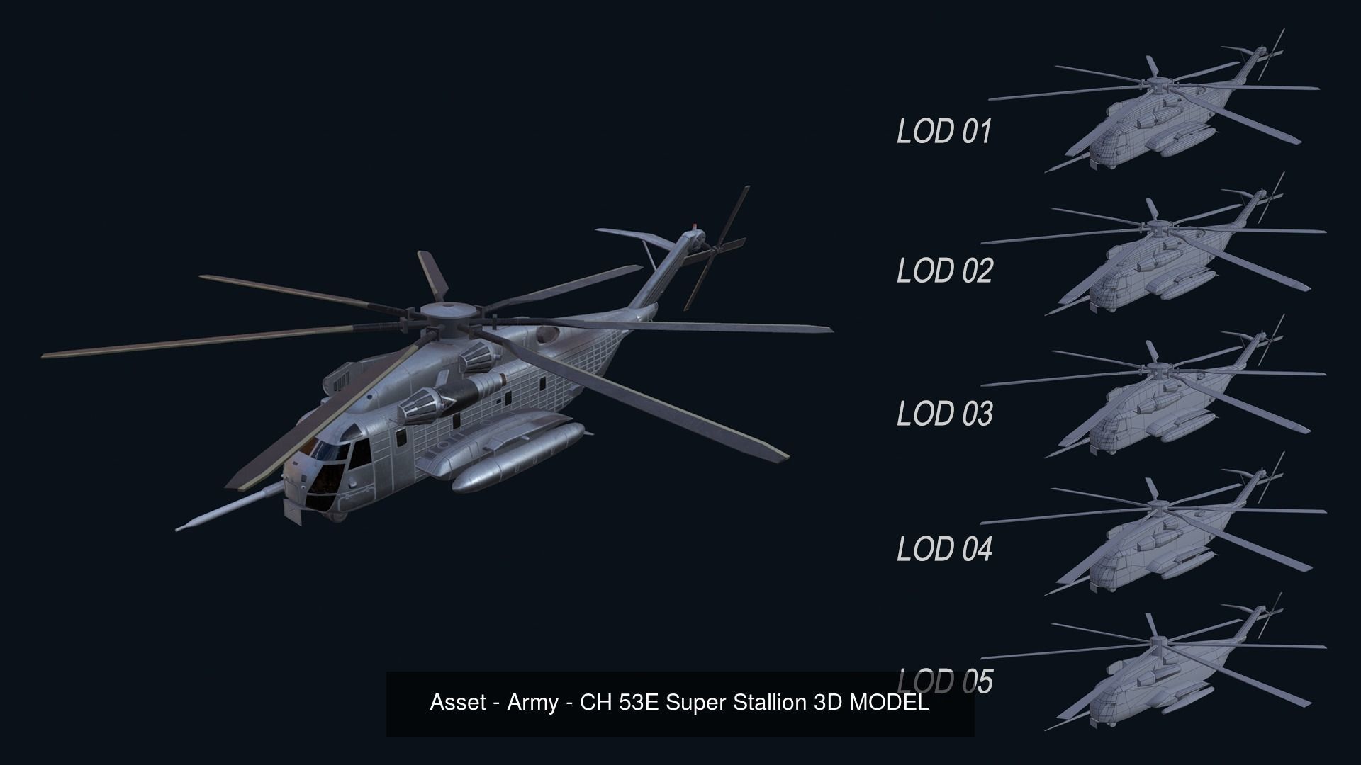 Asset - Army - Military Aircraft 3D Model Collection_52