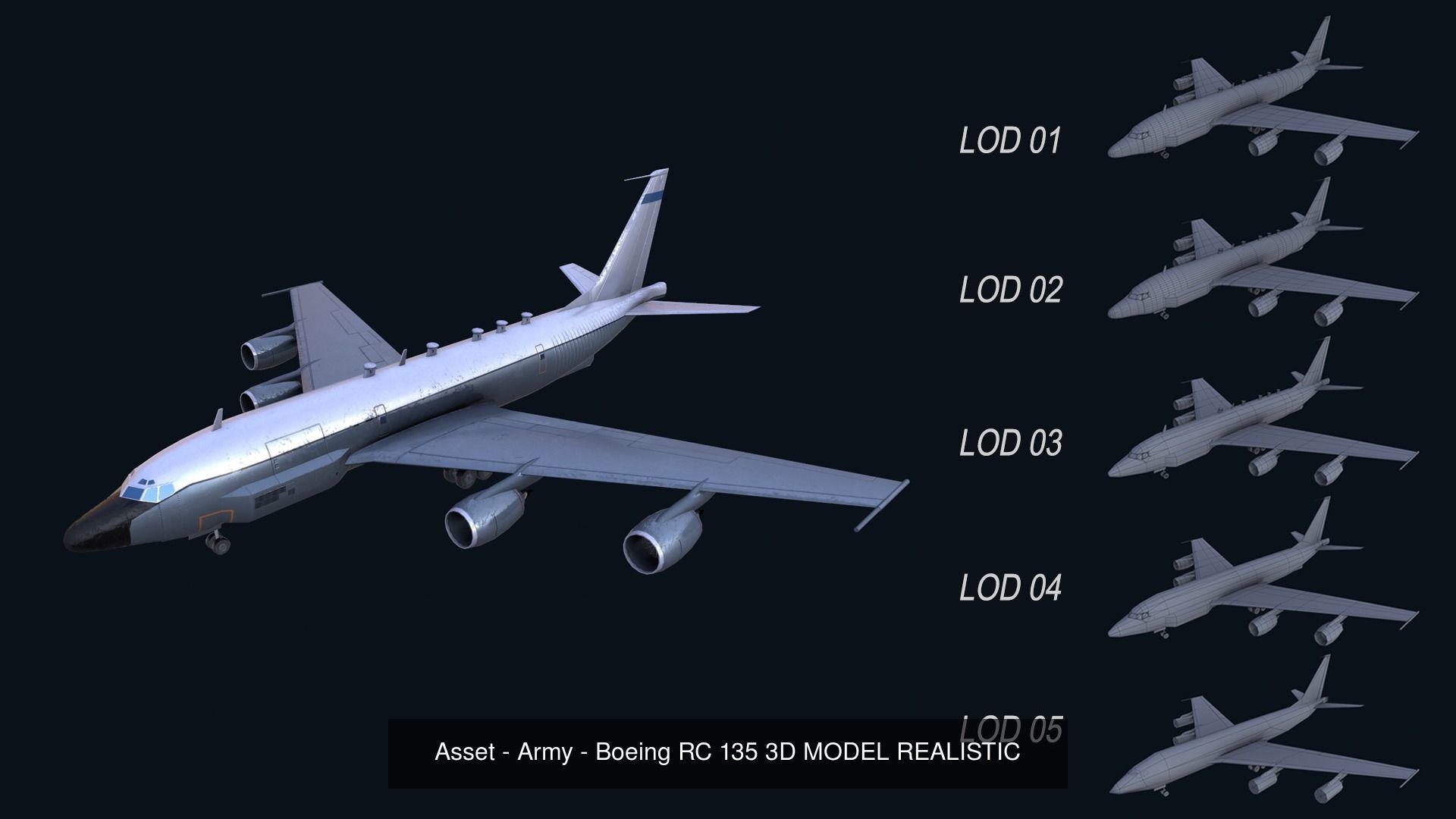 Asset - Army - Military Aircraft 3D Model Collection_50