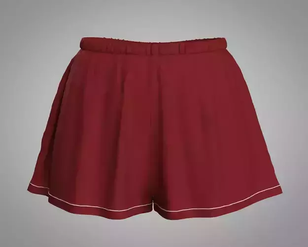 Stylish Designer Silk Shorts CLO
