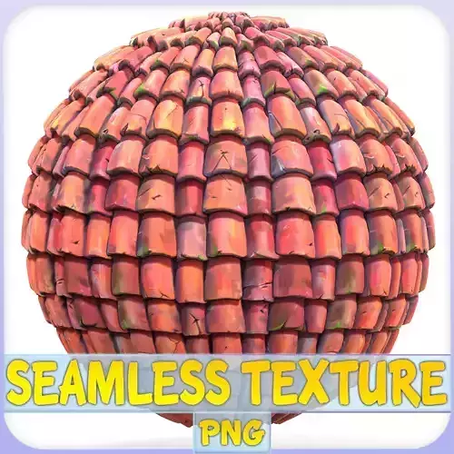 Stylized Roof Seamless Texture