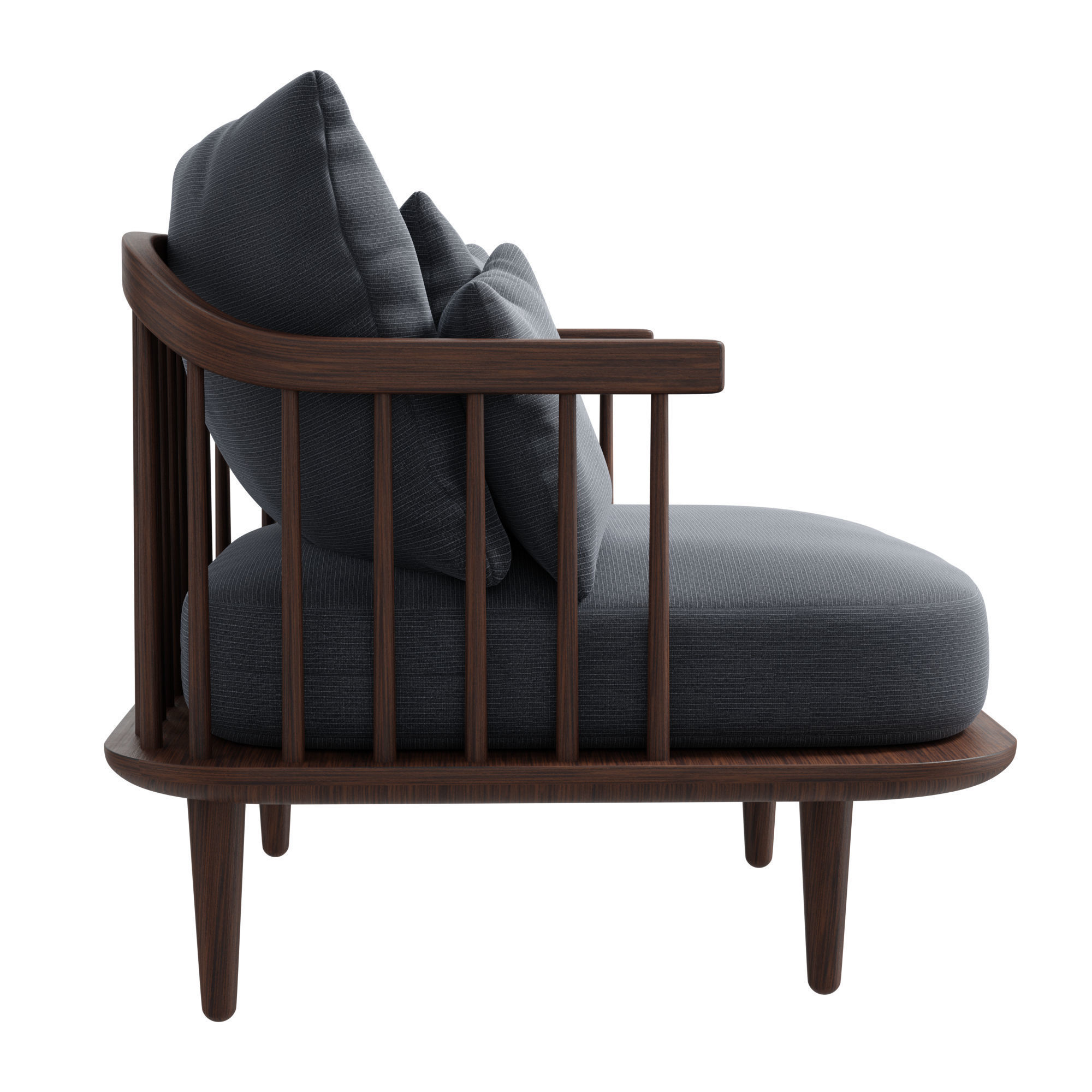 Fly armchair 3D model_3
