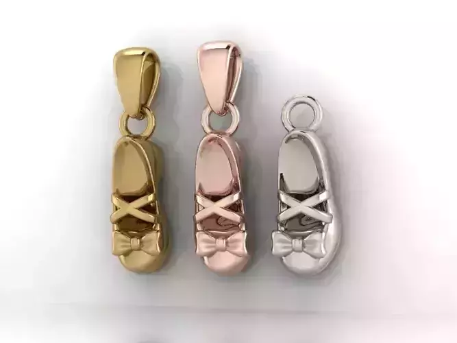 PENDANT BALLET SHOES DOLL