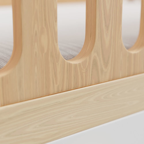 Fox crib 3D model 5