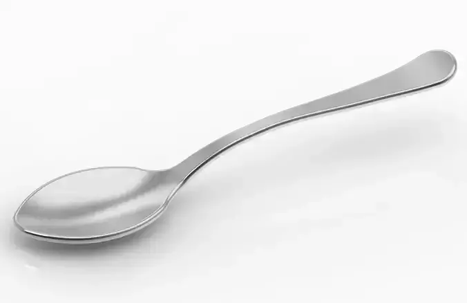 Table Spoon Small 3D print model