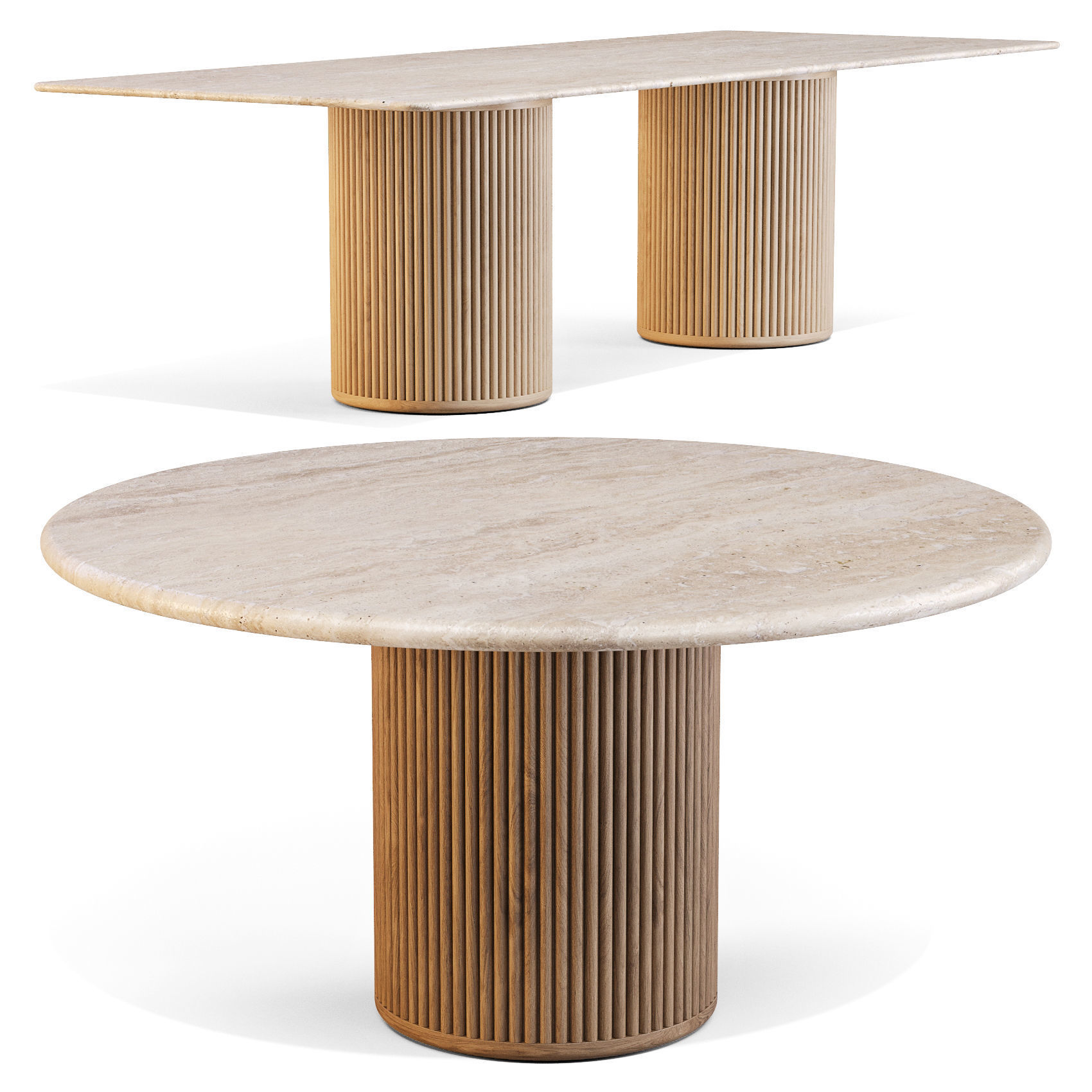 Tribu Otto - Dining Tables 3D model_4