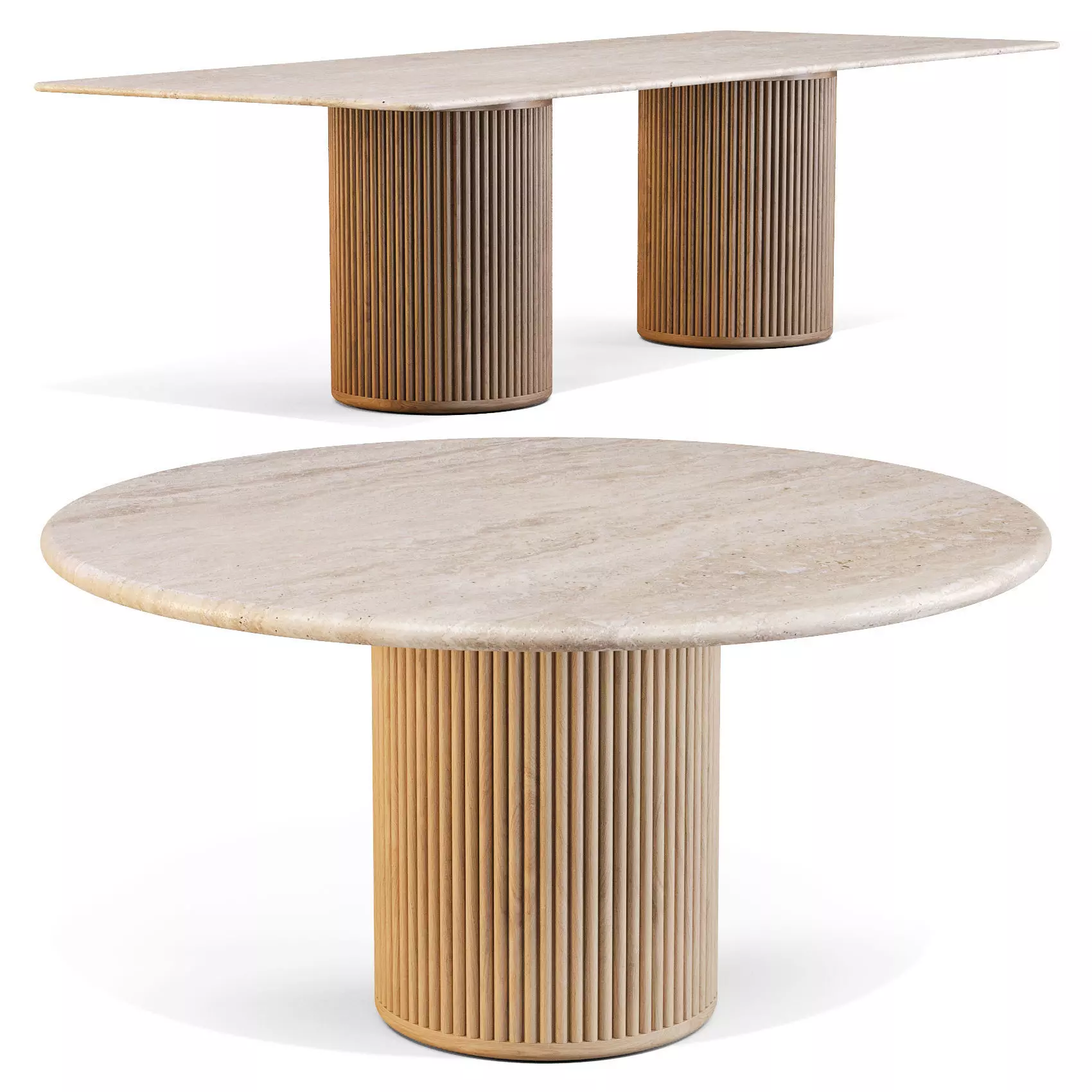 Tribu Otto - Dining Tables 3D model_0