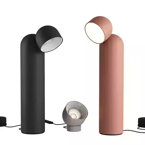 vibia plusminus solo table 3D model