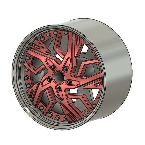 STREET RUCCI CREED RIMS FOR DIECAST 64 SCALE
