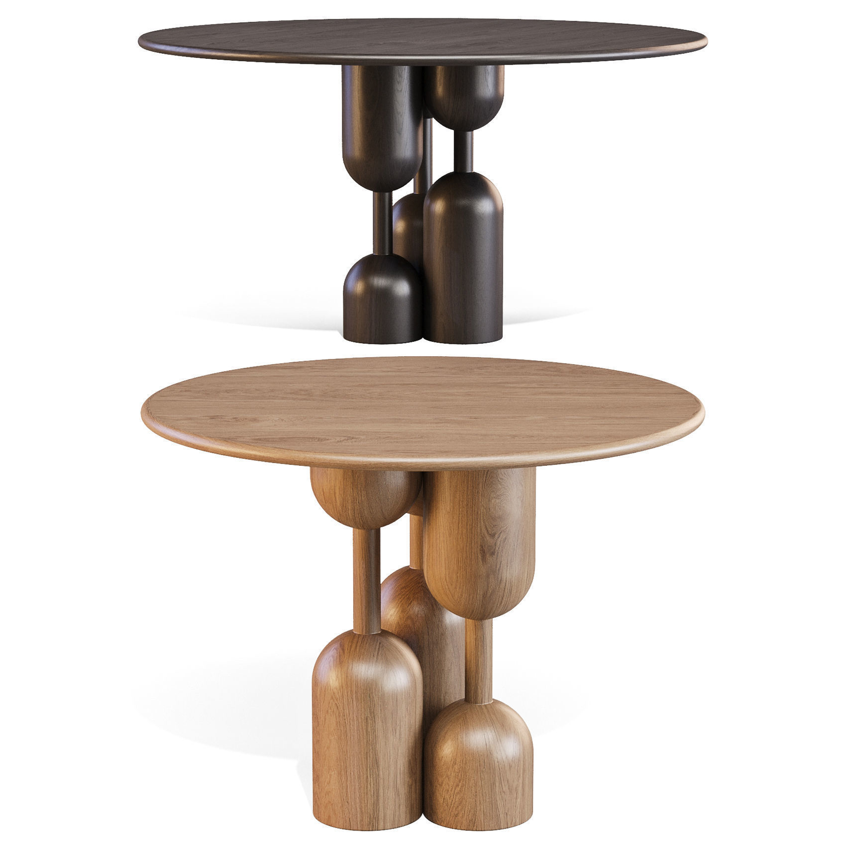 Artekura Baoba - Dining Tables Set 01 3D model_4