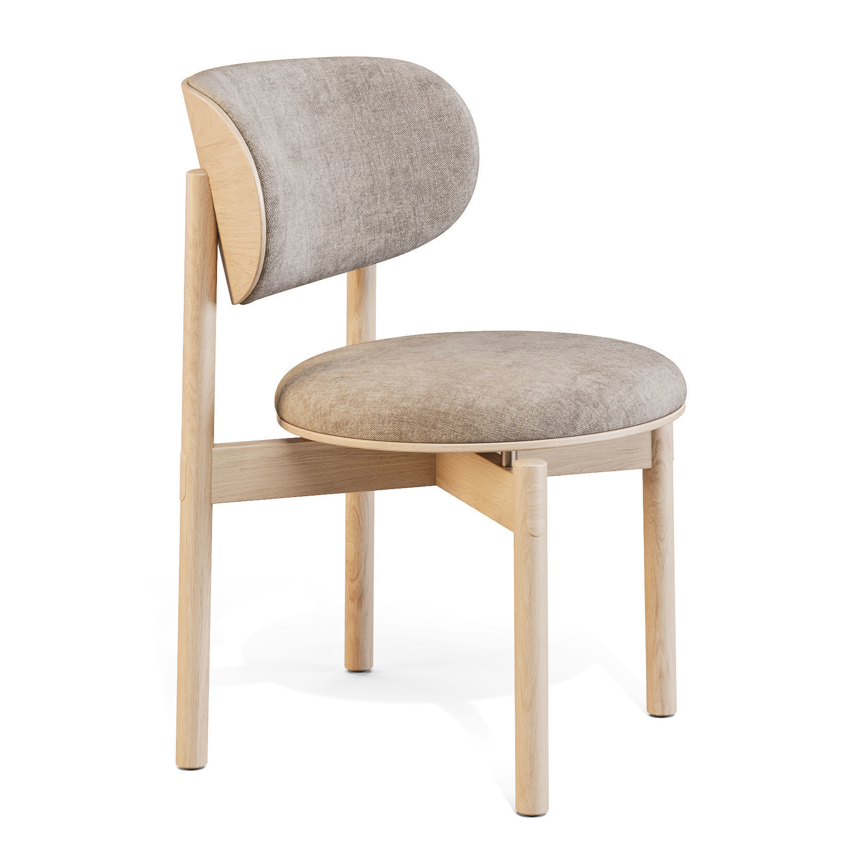 Dining Set Artekura and Arco Baoba Table and Re-Volve Chairs 3D model_3