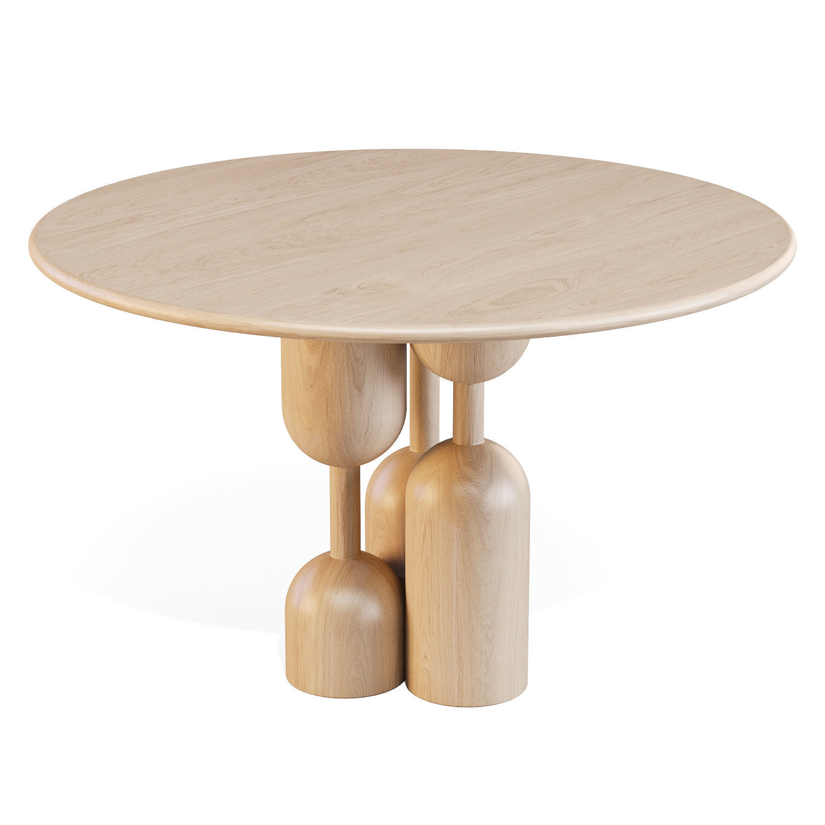 Dining Set Artekura and Arco Baoba Table and Re-Volve Chairs 3D model_2