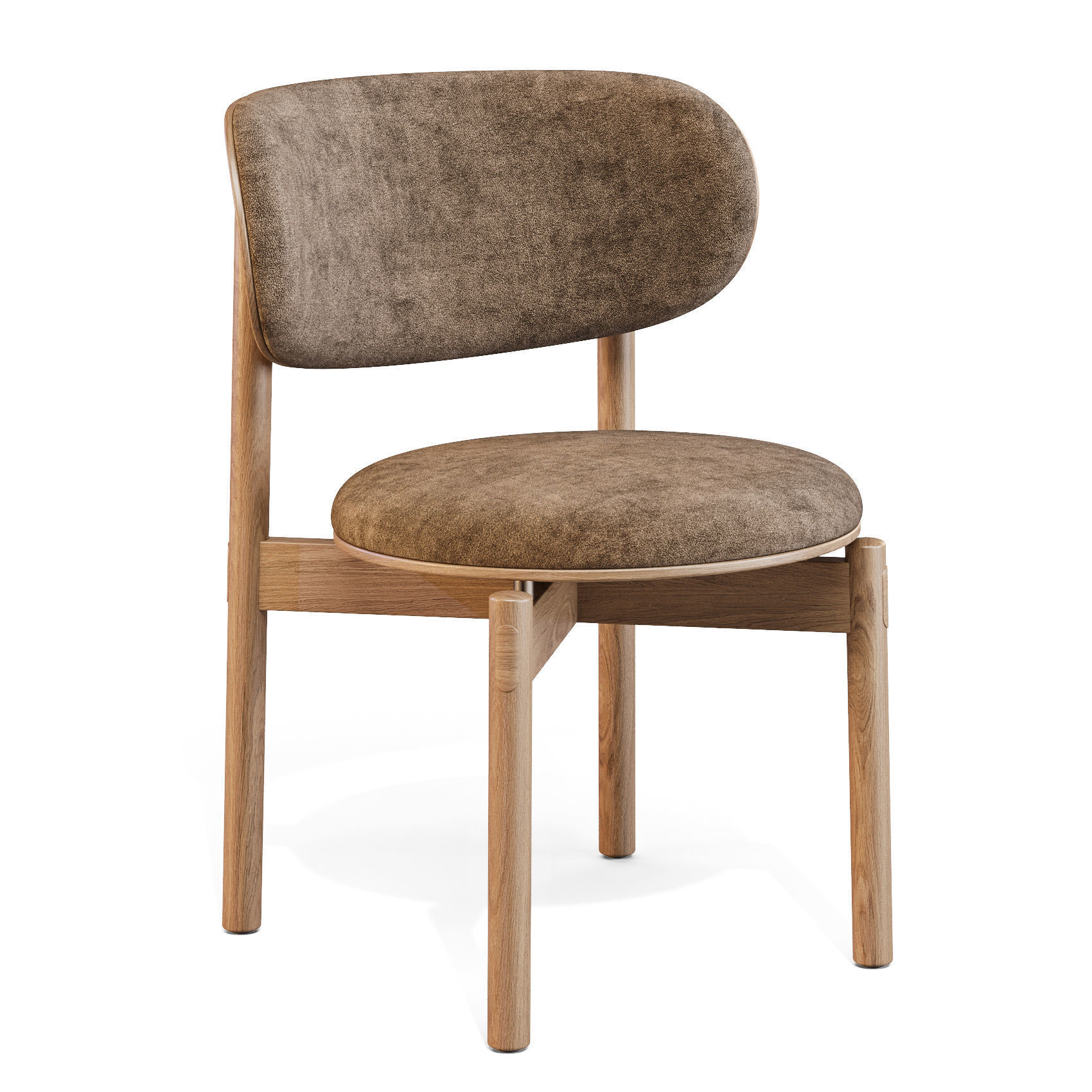 Dining Set Artekura and Arco Baoba Table and Re-Volve Chairs 3D model_1