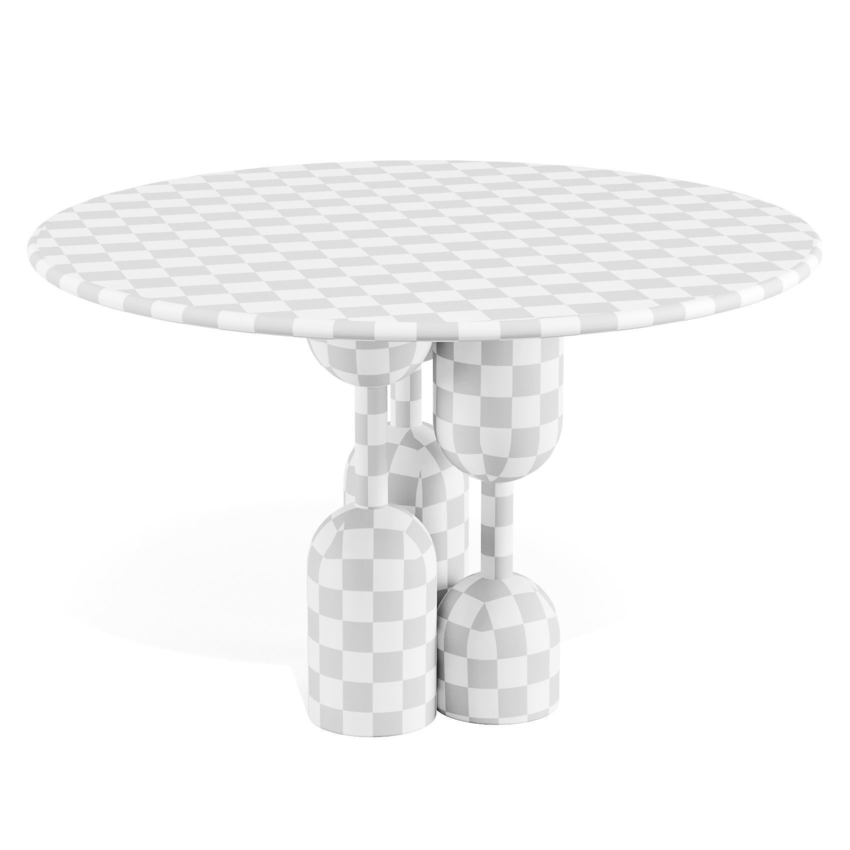 Artekura Baoba - Dining Tables Set 02 3D model_5