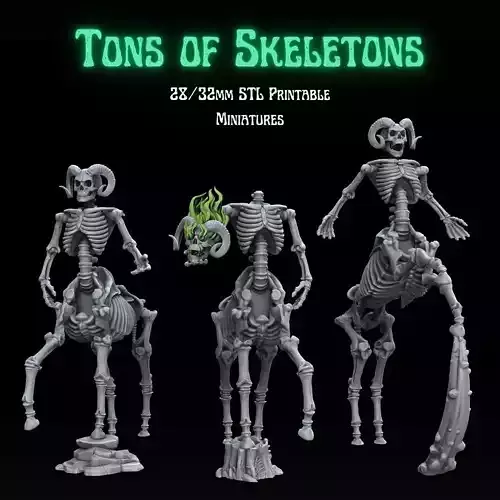 TONS OF SKELETONS - UNDEAD CENTAURS