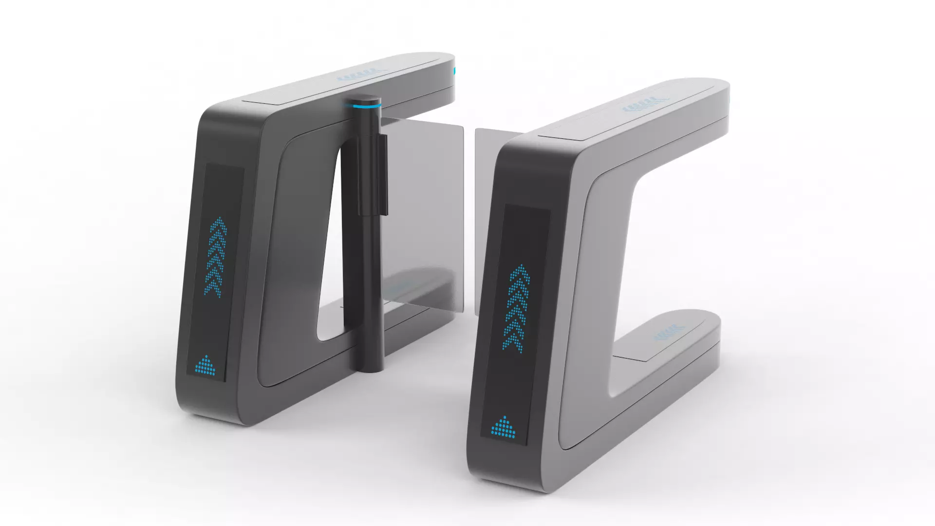 Turnstile Gate 3D model_0