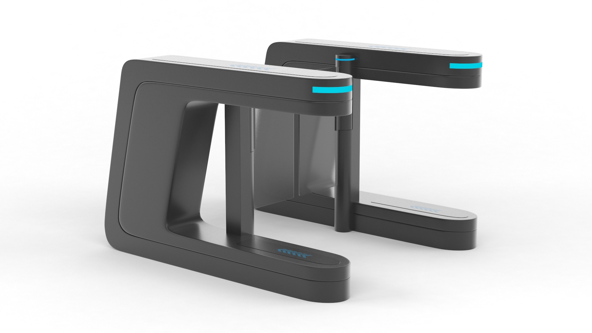 Turnstile Gate 3D model_4