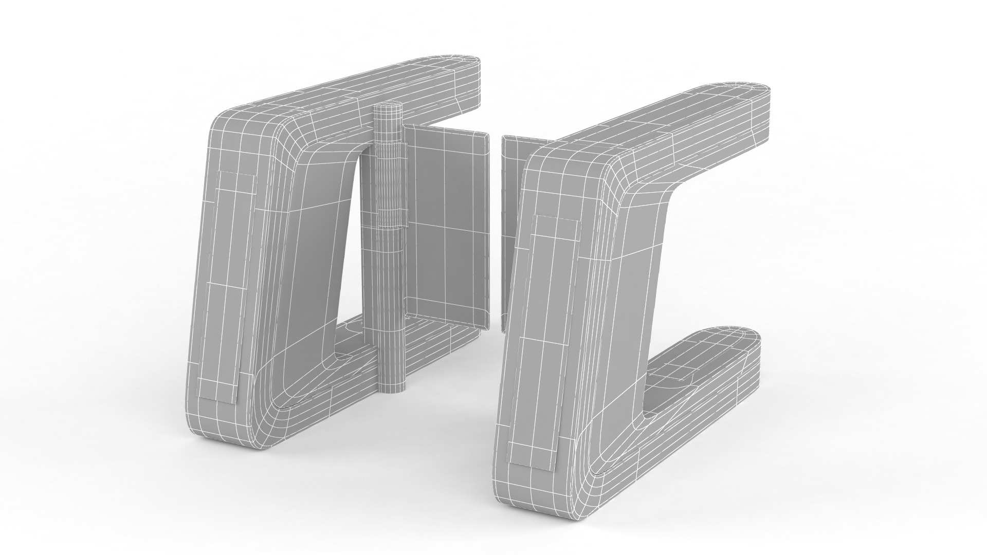 Turnstile Gate 3D model_5