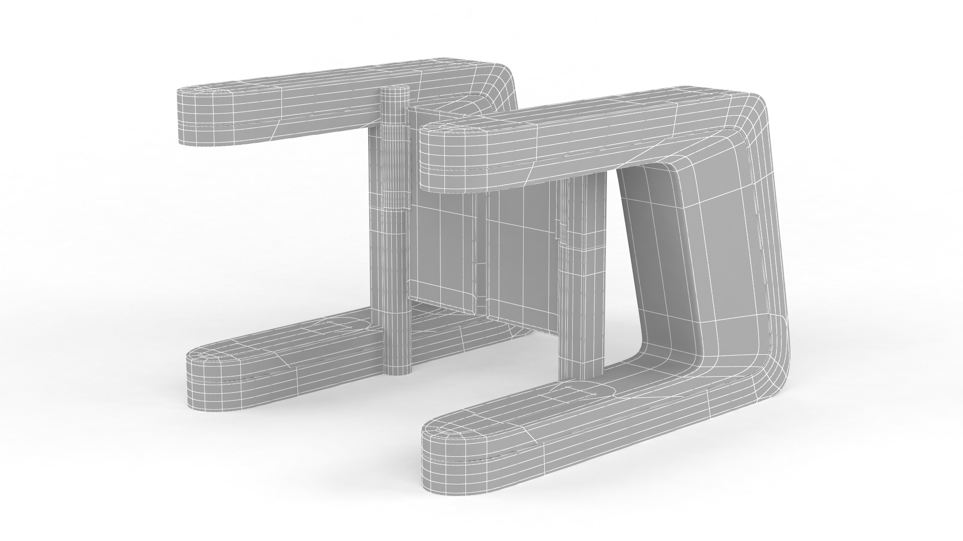 Turnstile Gate 3D model_7