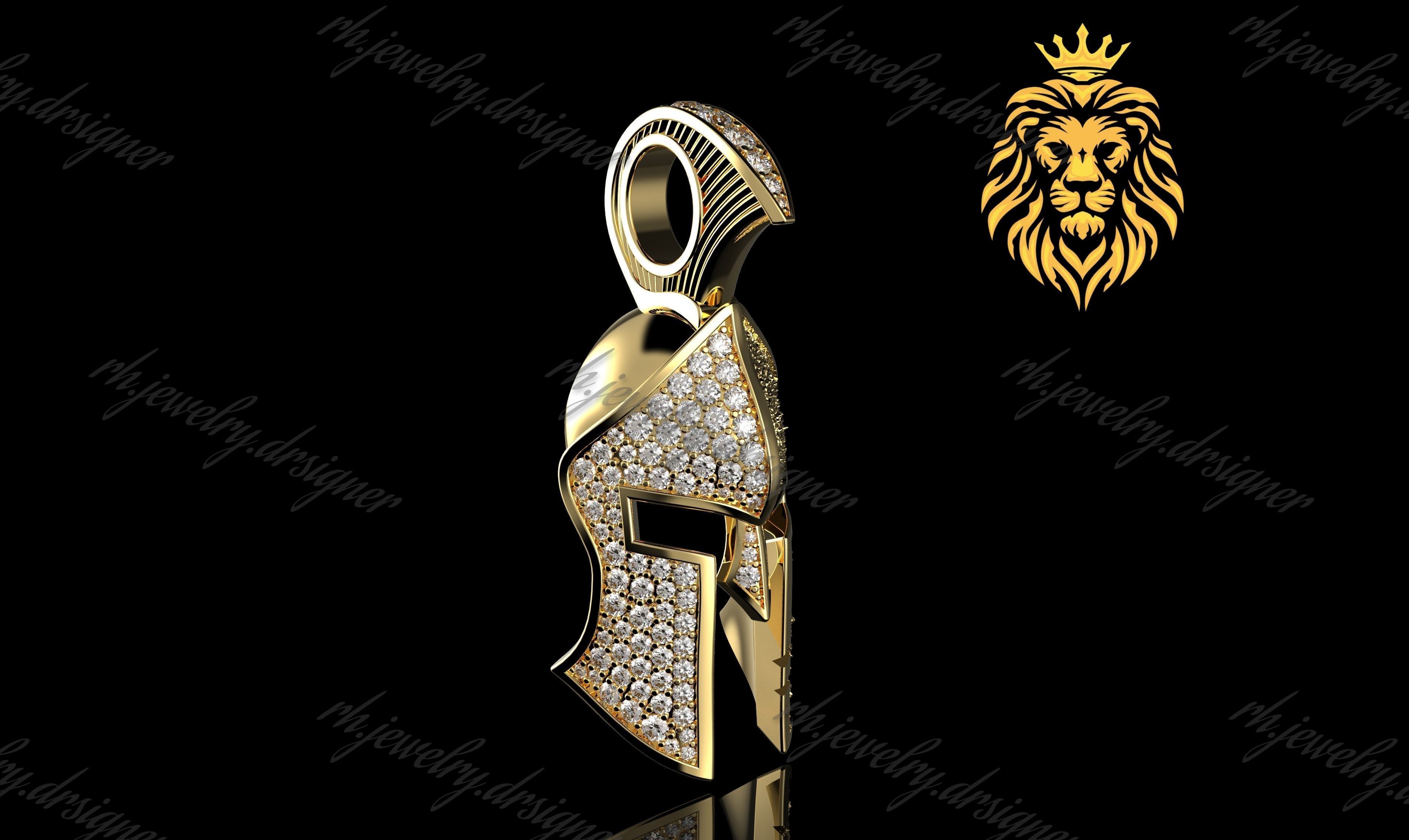 Gold N1199 3D print model_3