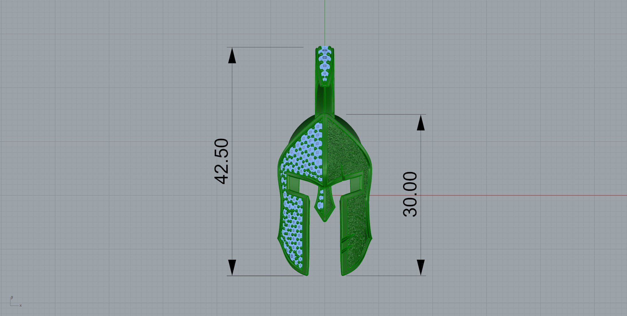 Gold N1199 3D print model_9