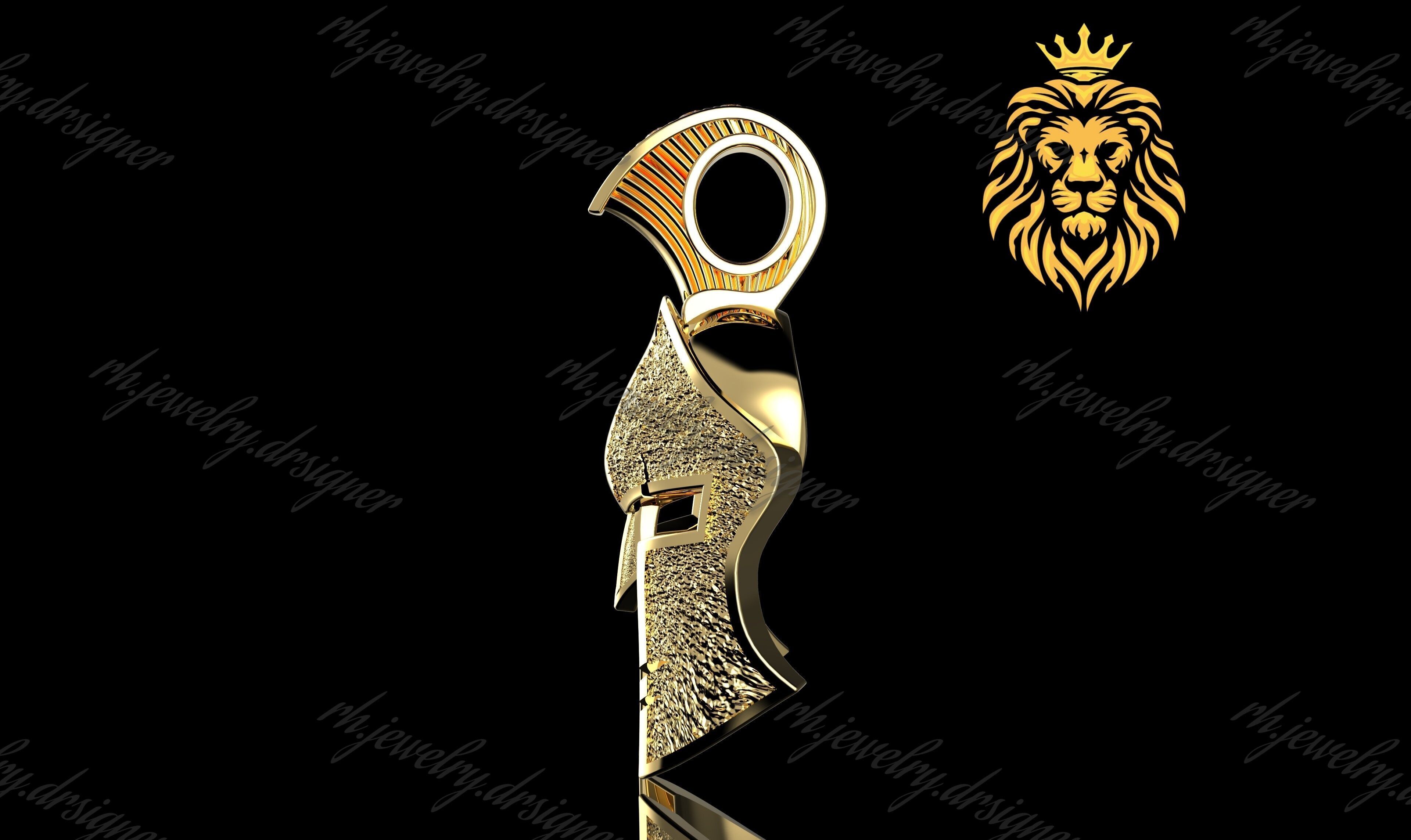 Gold N1199 3D print model_2