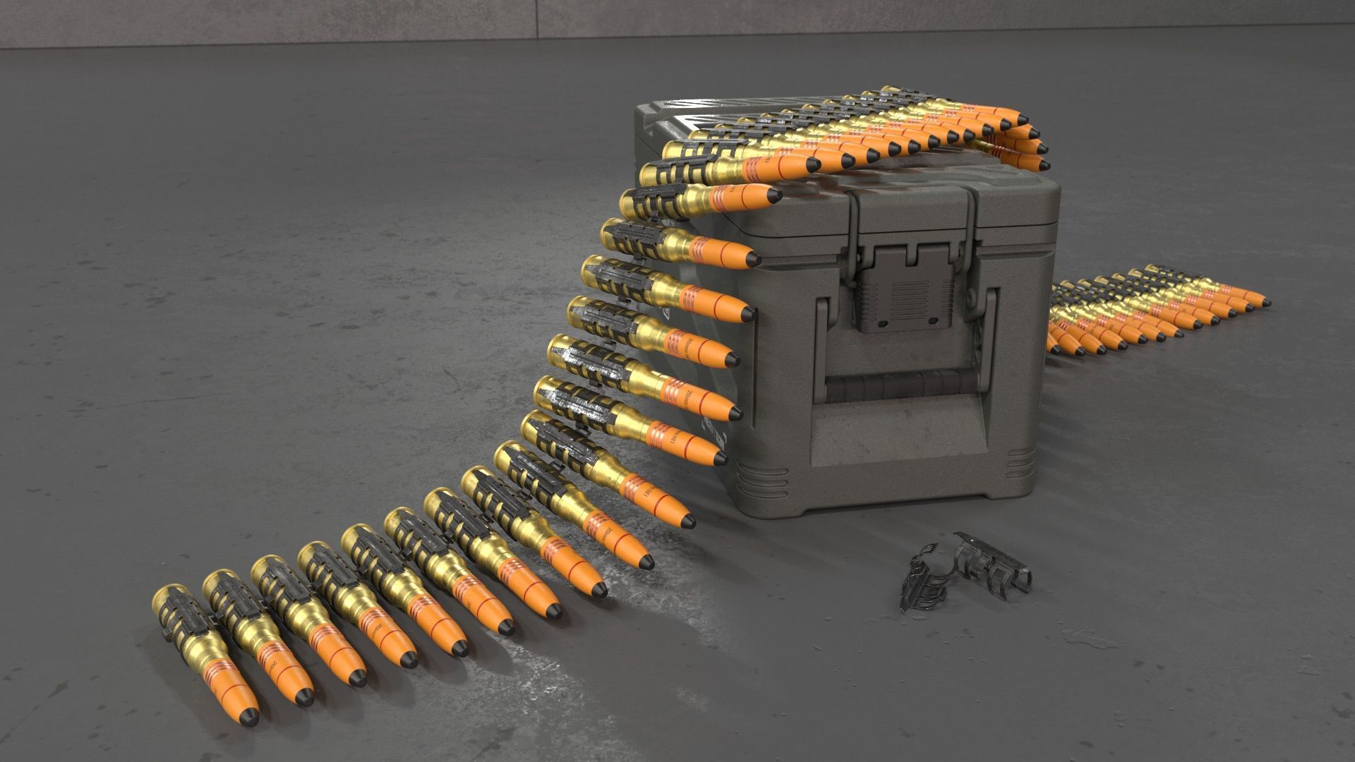 20mm Medium caliber rounds 3D model_34