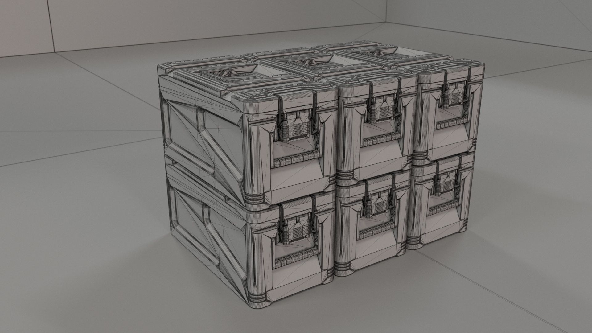 20mm Medium caliber rounds 3D model_29