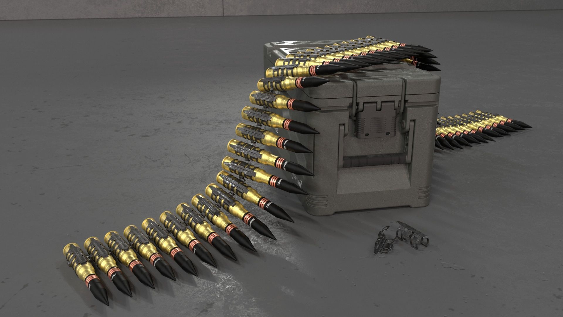 20mm Medium caliber rounds 3D model_33