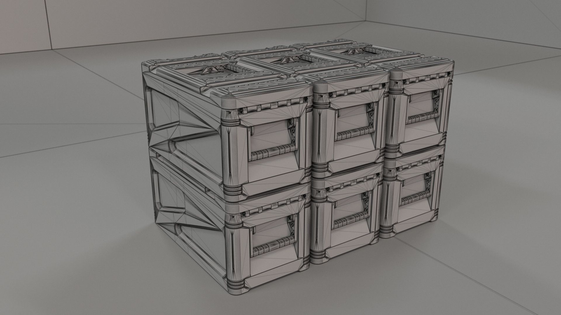 20mm Medium caliber rounds 3D model_32