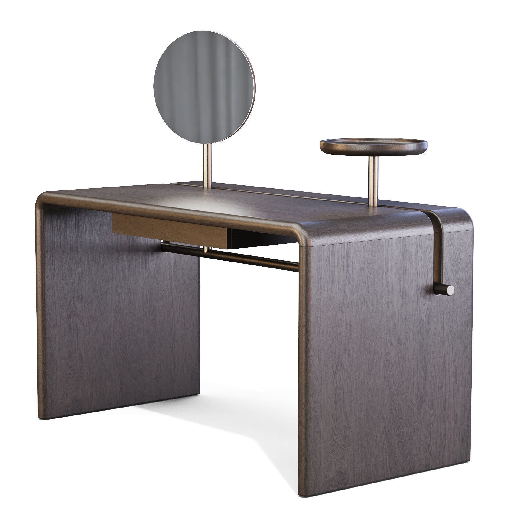 Durame Butter Toiletta - Writing Desk 3D model_3