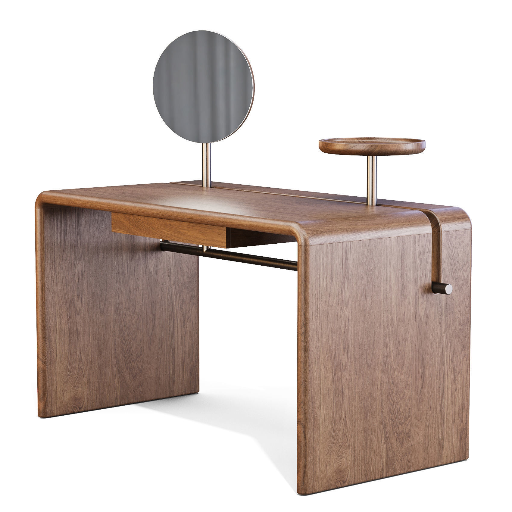 Durame Butter Toiletta - Writing Desk 3D model_2