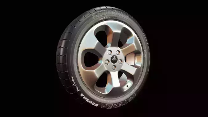 Tire and Rim - Hardsurface Modeling - Tutorial Included