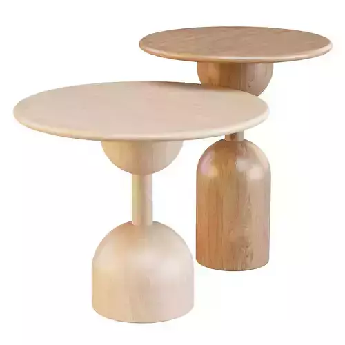 FormaBruta Baoba - Coffee and Side Tables Set 01