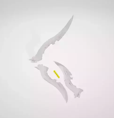 VALORANT NOCTURNUM KNIFE-VALORANT NOCTURNUM SCYTHE-NOCTURNUM 3D print model