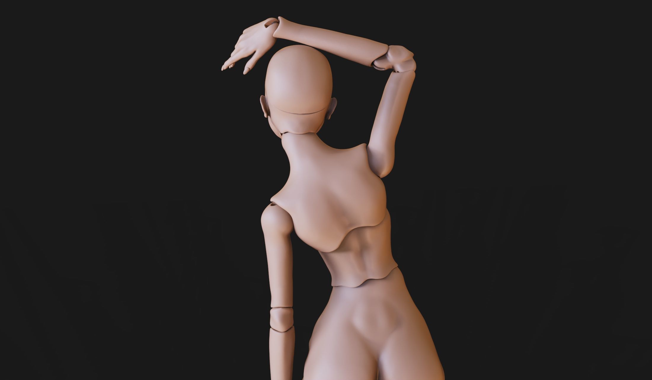 doll Shoes print BJD Doll articulated dolls bjd 3D print model_9