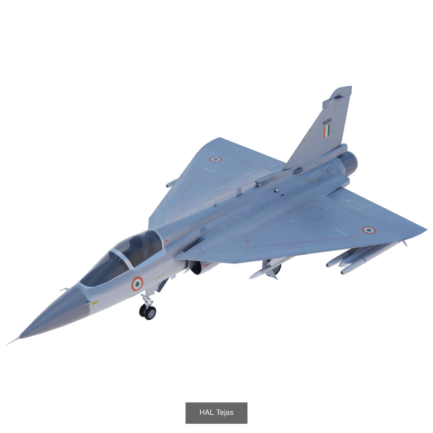 Modern military aircraft set - 32 models 3D Model Collection_41