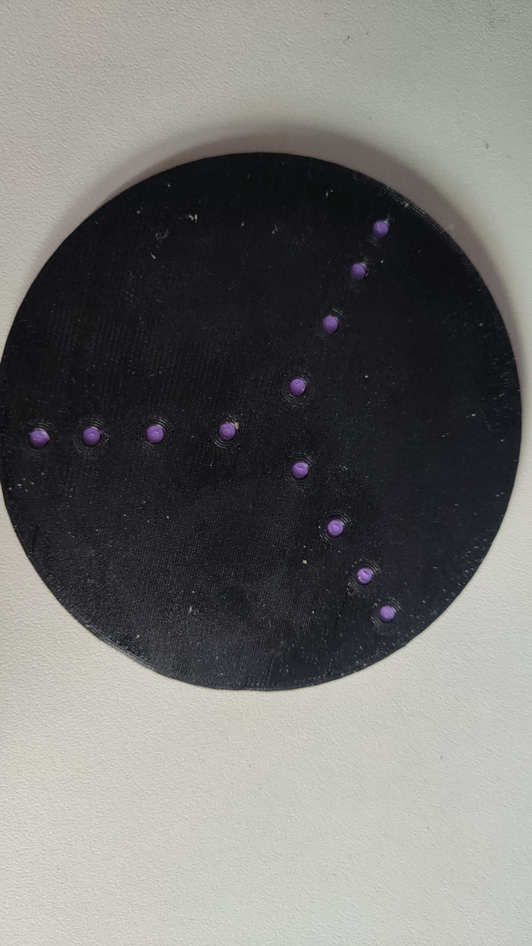 Naruto-Themed 3D Printable Sasukes Rinnegan Coaster 3D print model_6