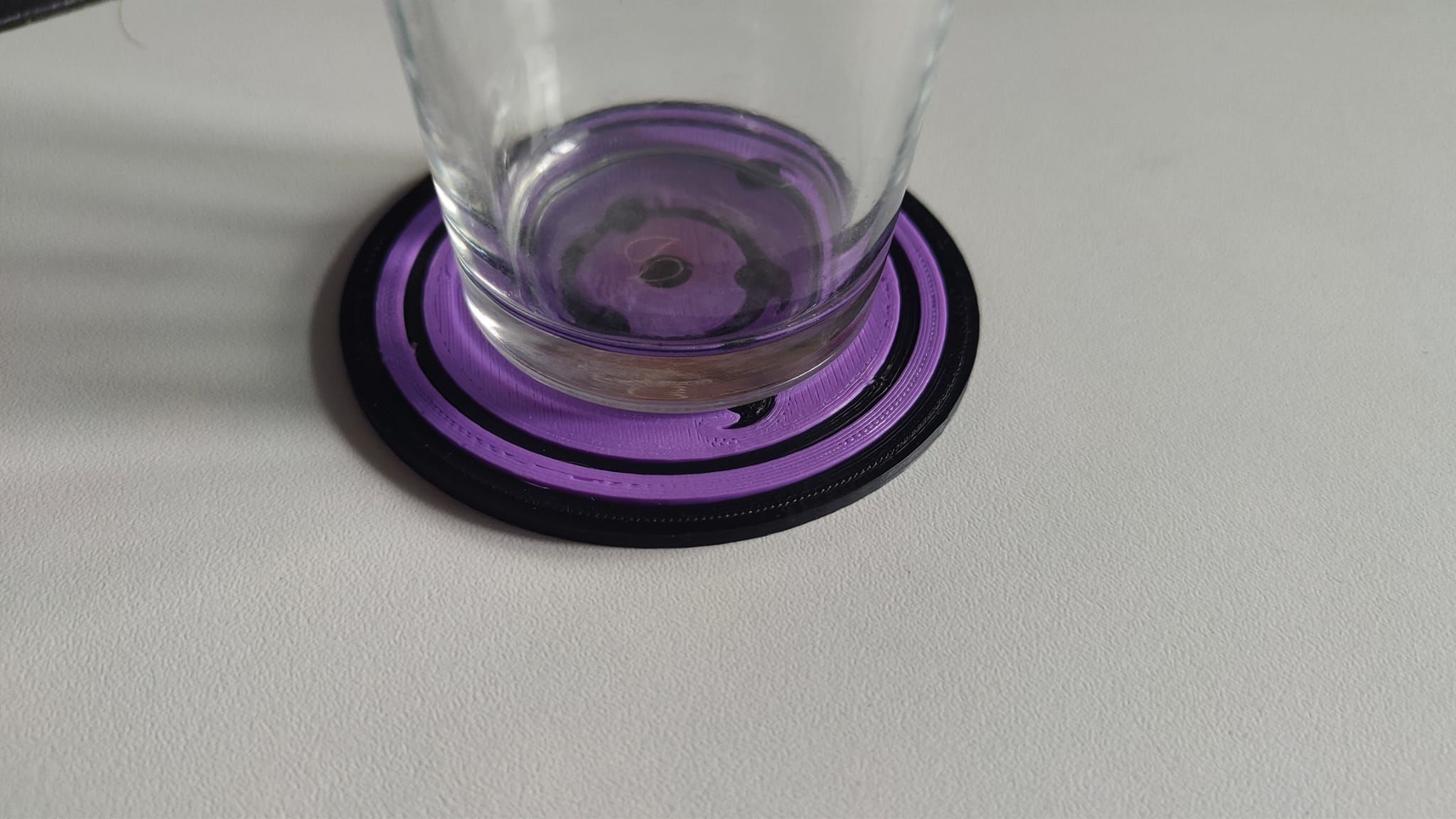 Naruto-Themed 3D Printable Sasukes Rinnegan Coaster 3D print model_5