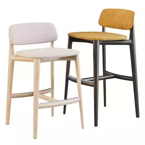 Poliform Curve - Bar and Counter Stool