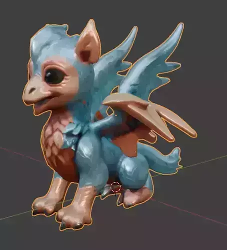 Mythical Griffin 3D Model