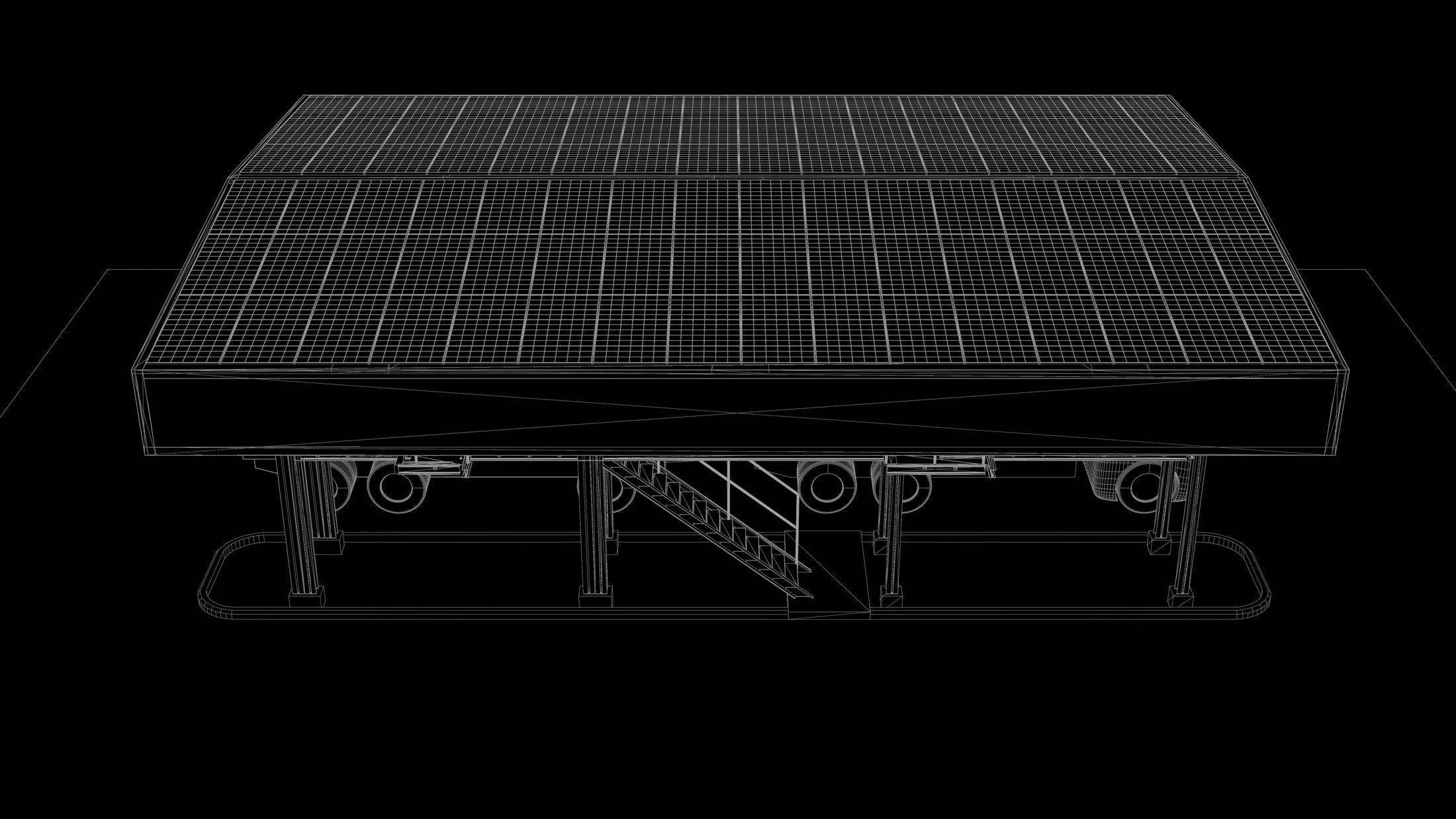 Solar checkpoint station 24i12 3D model_7
