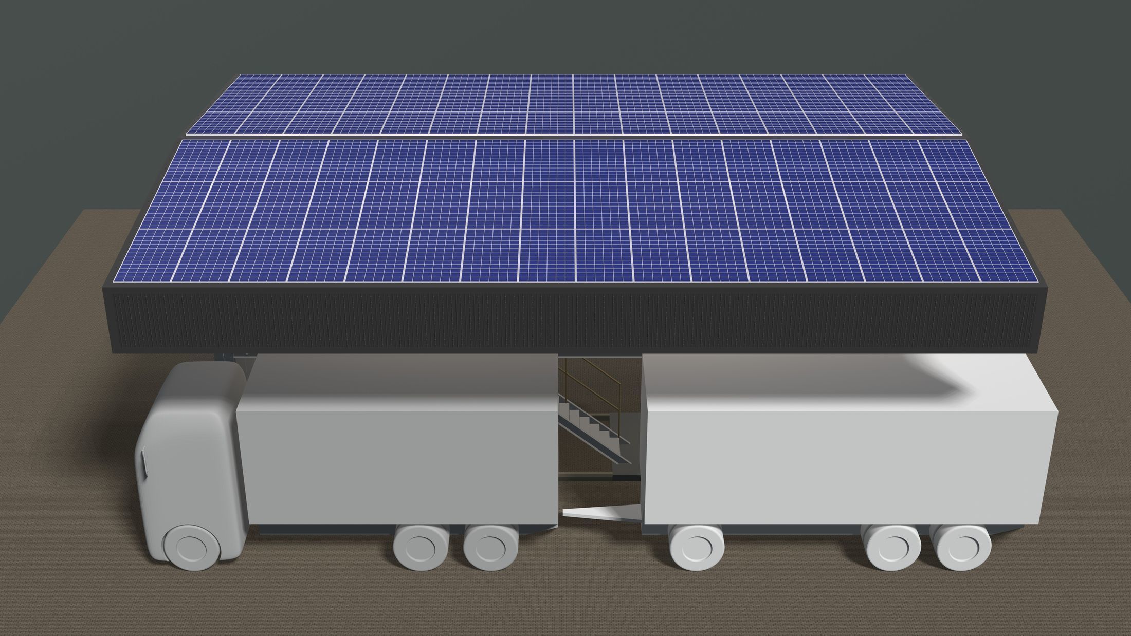 Solar checkpoint station 24i12 3D model_2