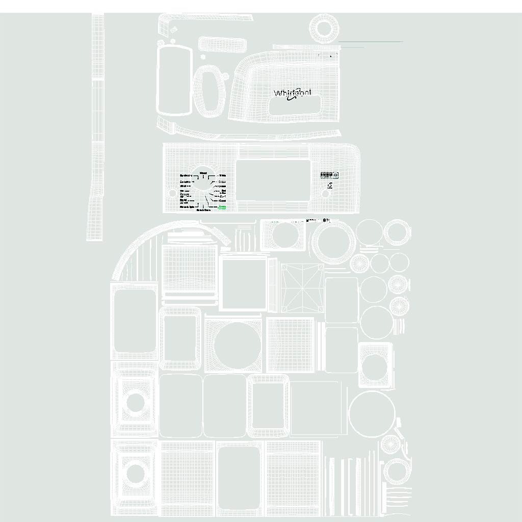 Whirlpool FDLR80250 8kg Front Load Washing Machine 3D model_14